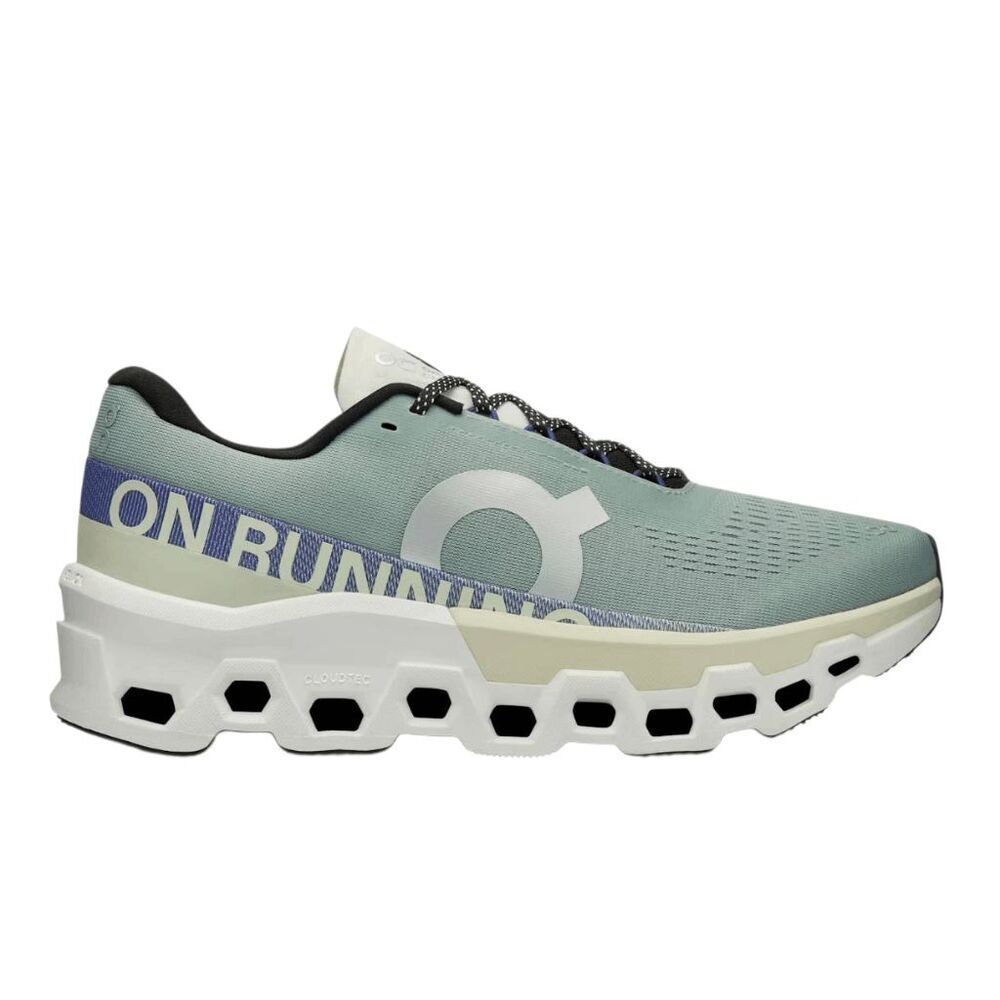 ON RUNNING Cloudmonster 2 'Mineral/Aloe' Running Shoes Size 11.5